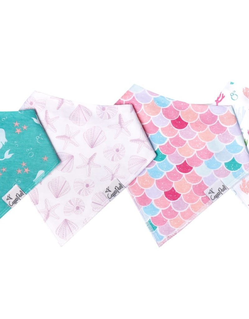 Copper Pearl CP Baby Bandana Bib 4/pk Set (More Colors Available )