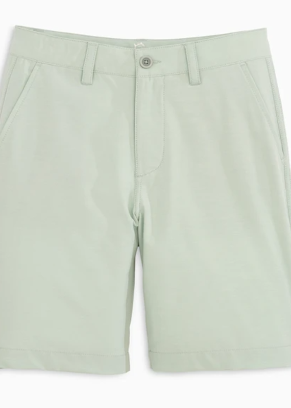 Southern Tide Southern Tide  Boys Youth T3 Heather Gulf Short in Harbor Grey