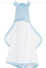 Little Giraffe Blue Luxe Hooded Towel