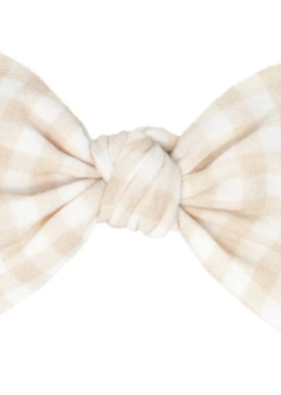 Baby Bling Baby Bling Printed Knot Bow Headband