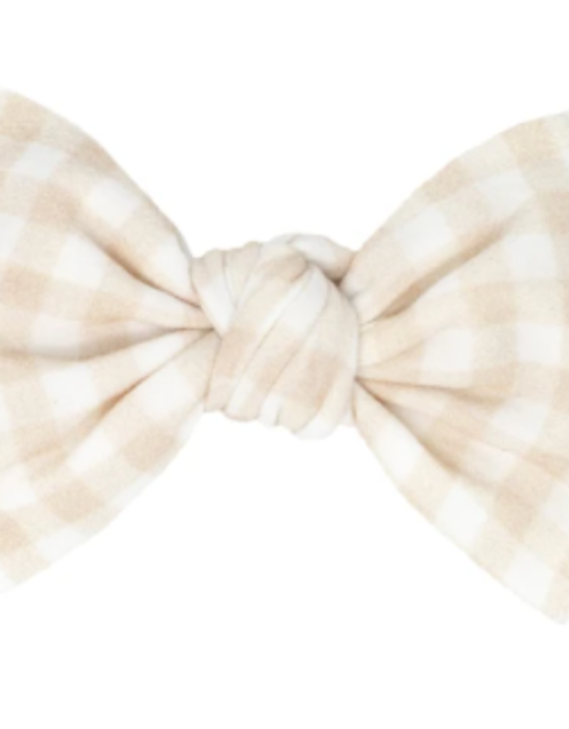 Baby Bling Baby Bling Printed Knot Bow Headband