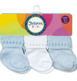 Jefferies Socks Jeffries 1-6 Pair Pack Boy/blue&white