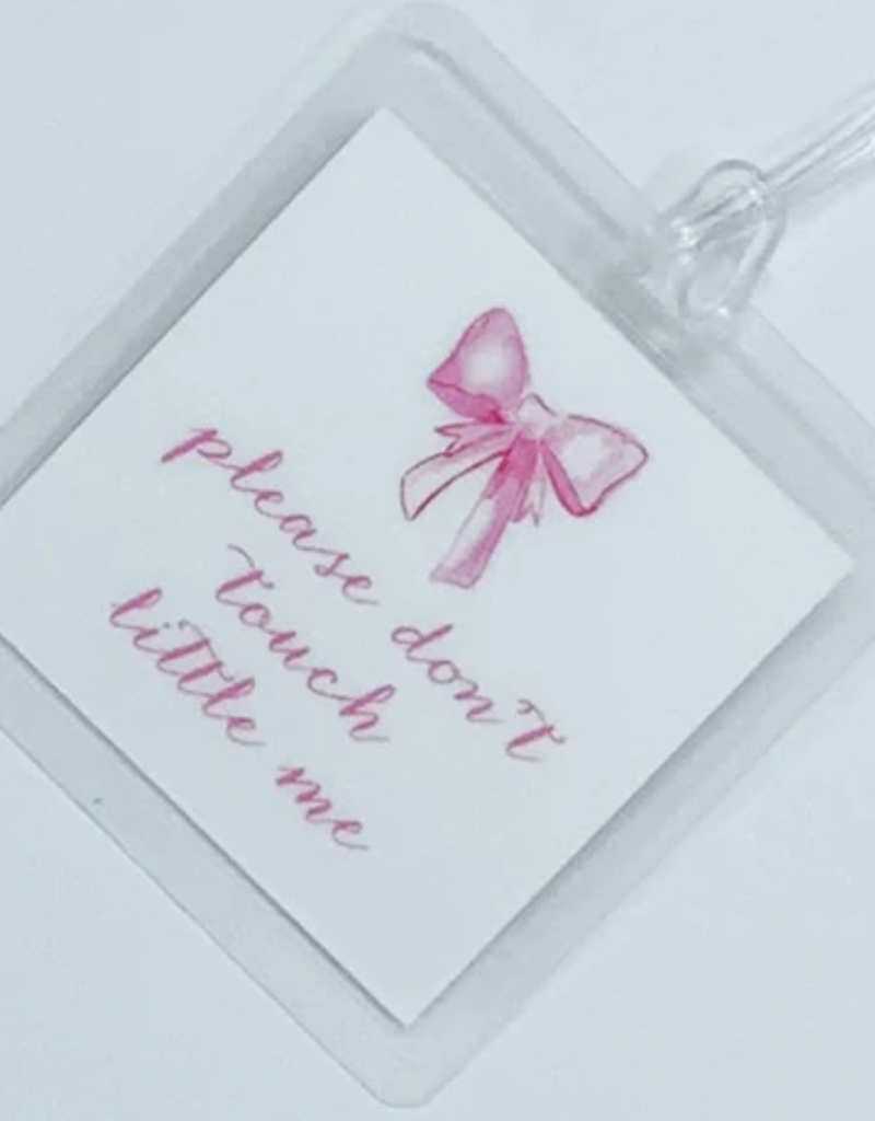 Over the Moon OTM "Please Don't Touch Little Me" Stroller Tag - 2 colors