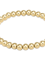 E Newton E Newton Classic Gold 5mm Bead Bracelet