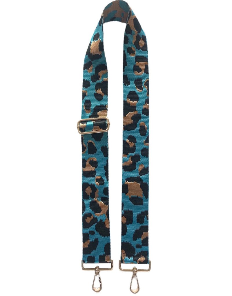 Ahdorned Leopard Adjustable Bag Strap w Gold Hardware  - plus more colors!