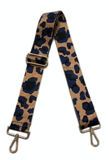 Ahdorned Leopard Adjustable Bag Strap w Gold Hardware  - plus more colors!