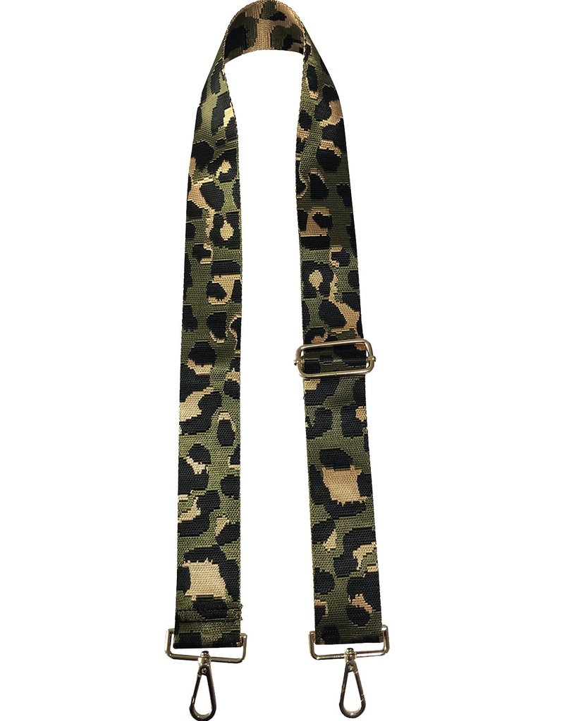 Ahdorned Leopard Adjustable Bag Strap w Gold Hardware  - plus more colors!