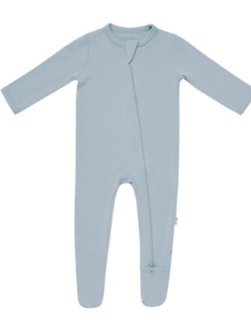 Kyte Baby Kyte Zippered Footie Fog