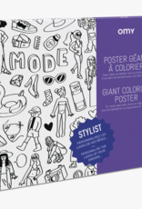 OMY Coloring Poster - Fashion Stylist