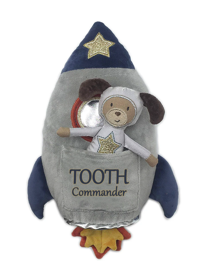 Spaceship Tooth Commander-Tooth Fairy Pillow