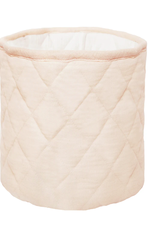 Pink Quilted Bin
