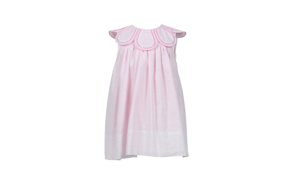 Proper Peony Lisette Tulip Dress, Dotted Swiss