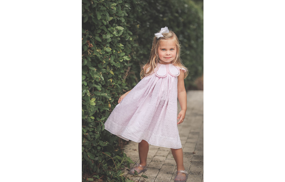 Proper Peony Lisette Tulip Dress, Dotted Swiss