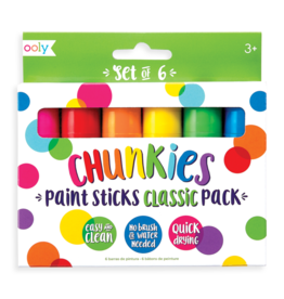 ooly ooly Chunkies Paint Sticks set of 6
