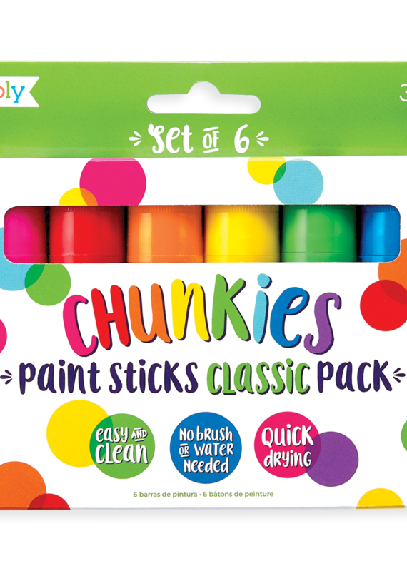 ooly ooly Chunkies Paint Sticks set of 6