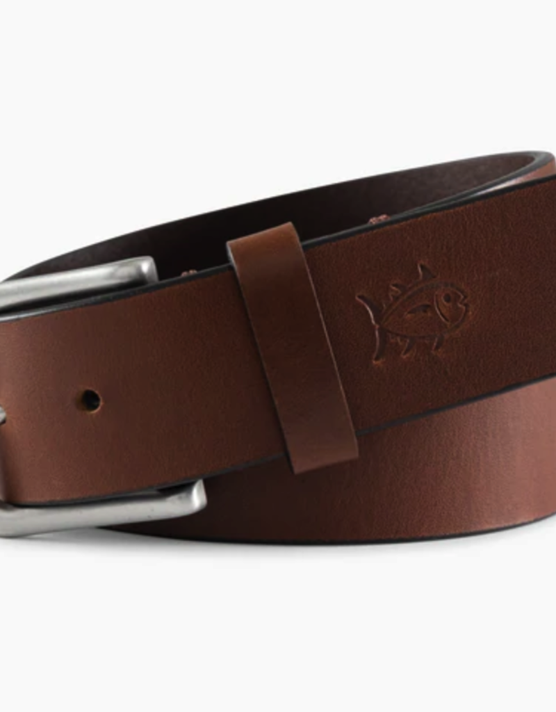 Boys Leather Belt | Light Brown, by Southern Tide, 22