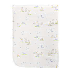 Baby Club Chic Baby Lambs Blue Blanket