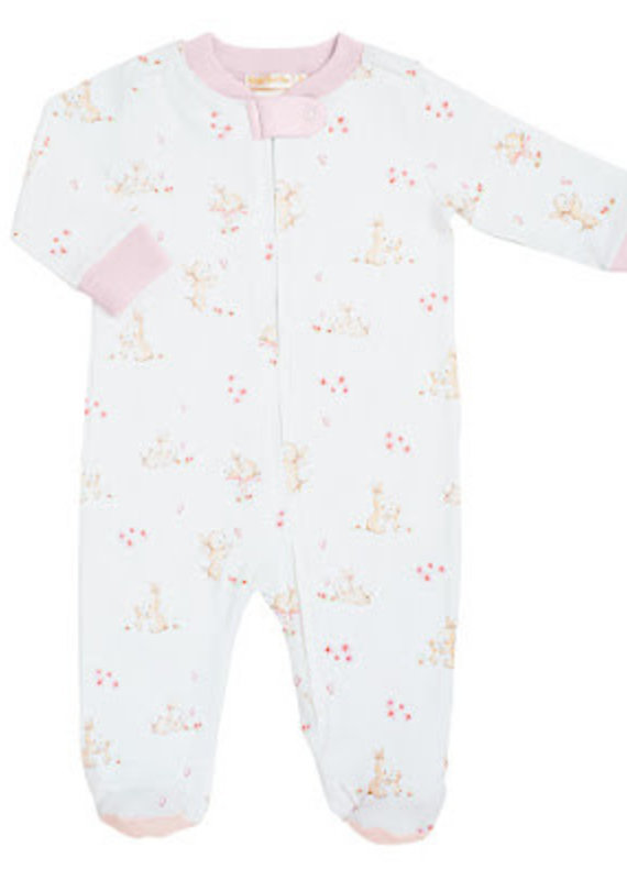 Baby Club Chic BCC Mommy And The Bunnies Zipper Footie