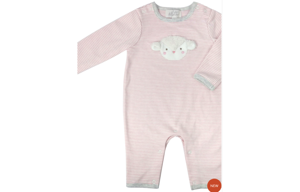 Albetta Fuzzy Lamb Babygro