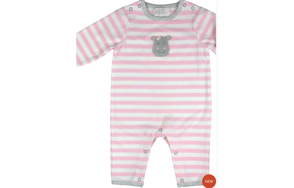 Albetta Crochet Harriet Hippo Babygro