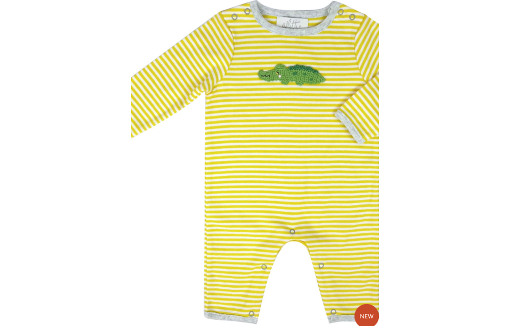 Albetta Crochet Casey Croco Babygro