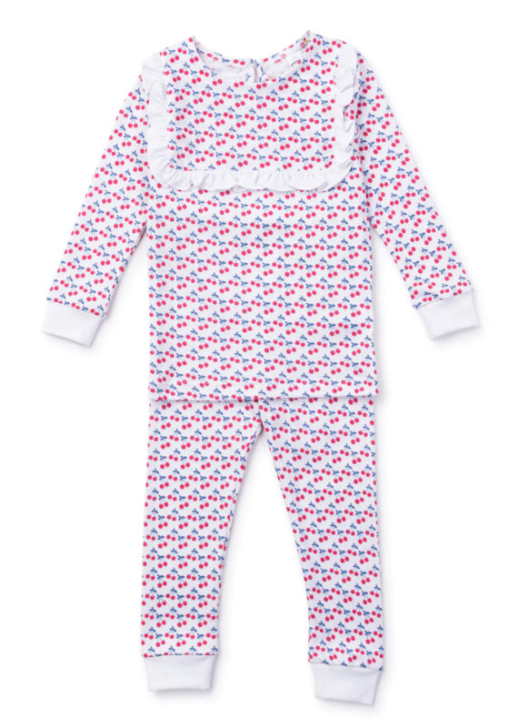 Lila and Hayes Lila and Hayes Taylor Pajama Set-So Very Cherry