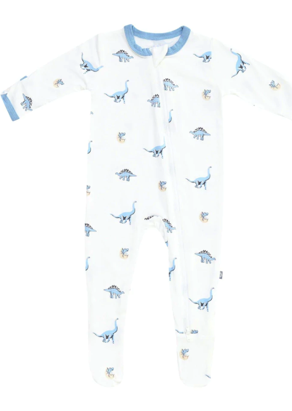 Kyte Baby Kyte Zippered Footie in Jurassic