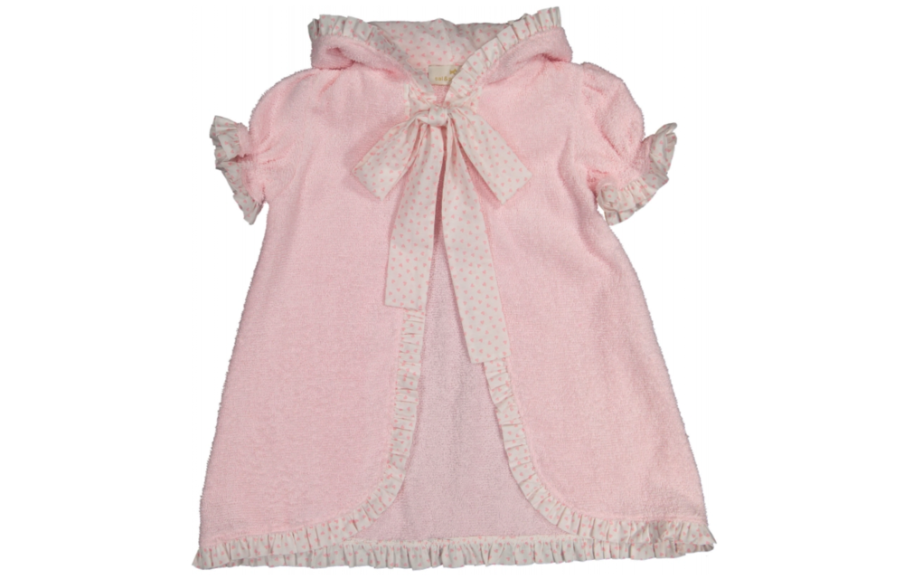 Sal & Pimenta Happy Hearts Cover-Up in Pink