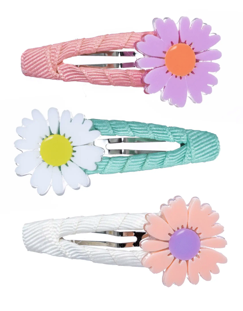 Lillies & Roses Lillie and Roses Pastel Daisy Snap Clip