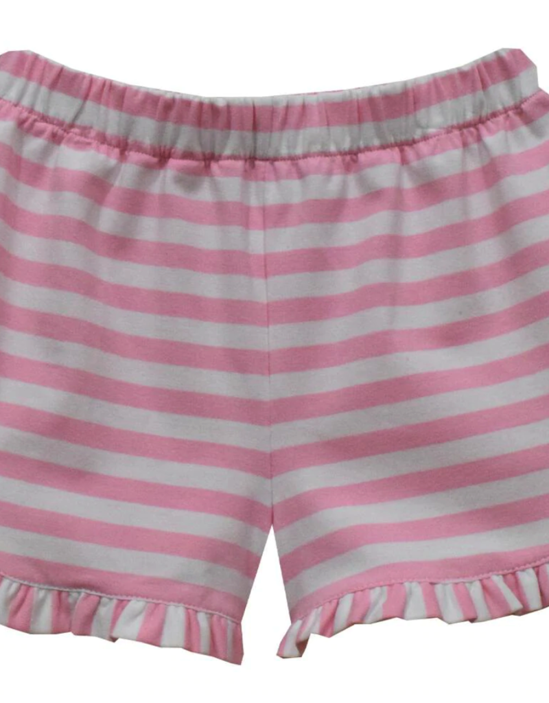 Vive la Fete Vive La Fete Light Pink Stripes Knit Shorts