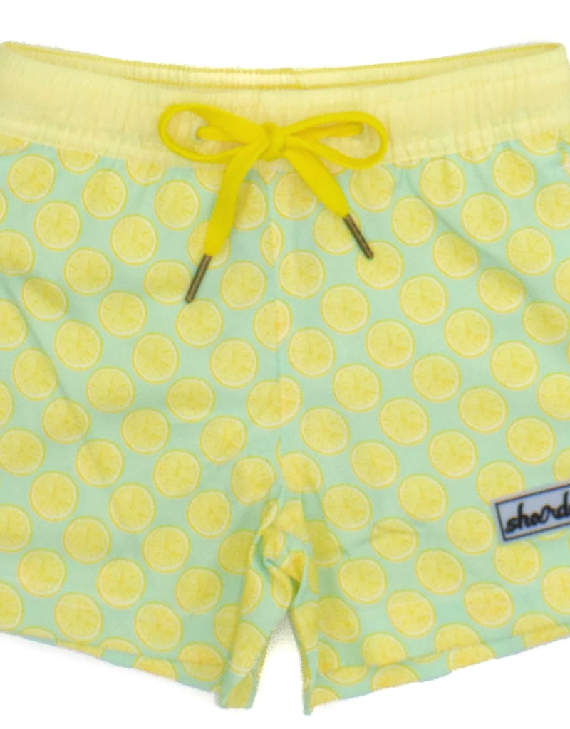 Properly Tied Properly Tied  Lil Ducklings Shordees Swim Trunks Lemon