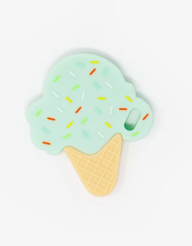 TH Ice Cream Silicone Teether- Mint