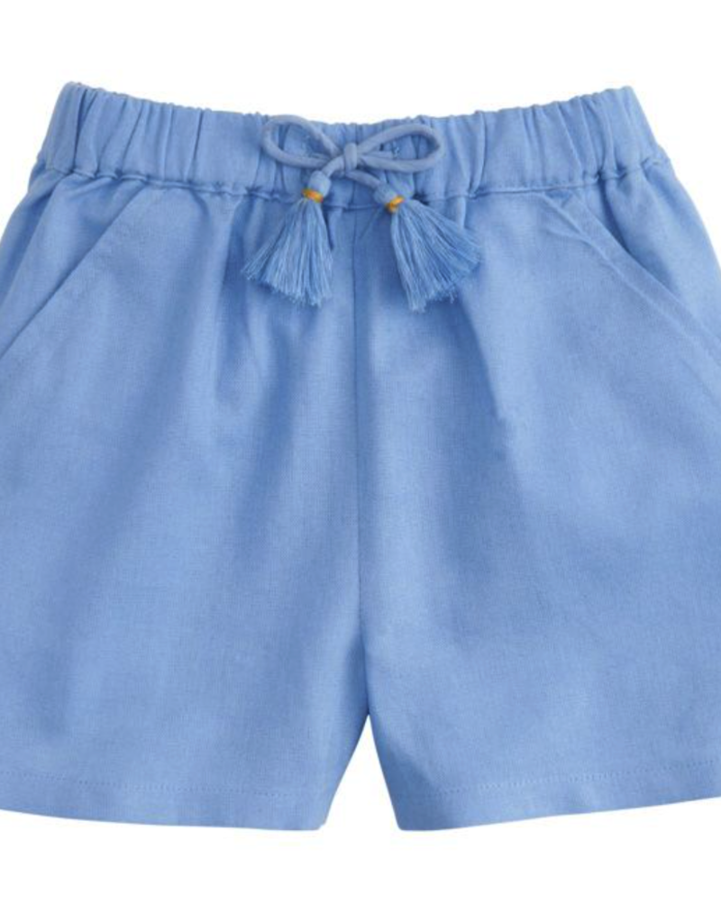 Bisby Basic Shorts- Hydrangea Linen