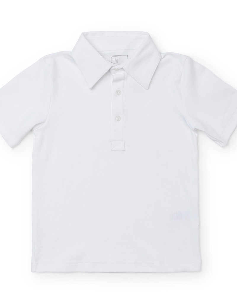 Lila and Hayes Lila & Hayes Griffin Shirt - White polo shirt