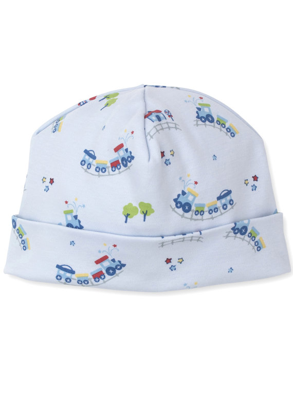 Kissy Kissy Kissy Kissy East Bound Train Hat PRT Lt Blue