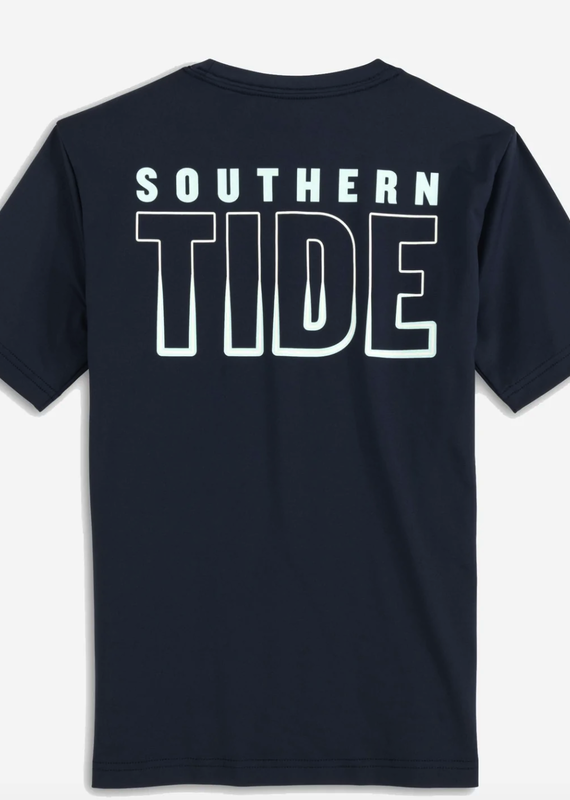 Southern Tide Southern Tide SS Neon Tide Perf Tee