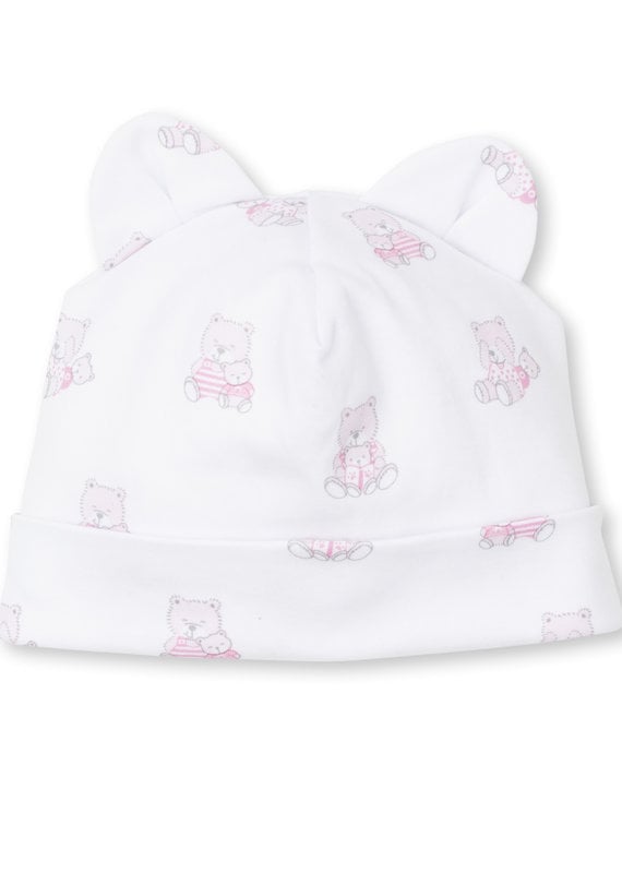 Kissy Kissy Kissy Kissy Bear Snuggles Hat Novelty- Pink