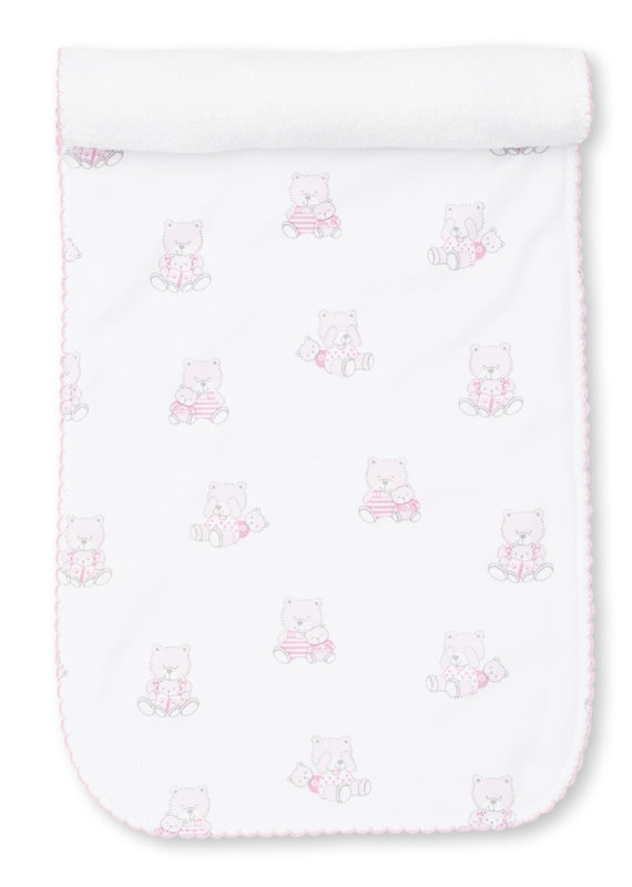 Kissy Kissy Kissy Kissy Bear Snuggles Burp- Pink