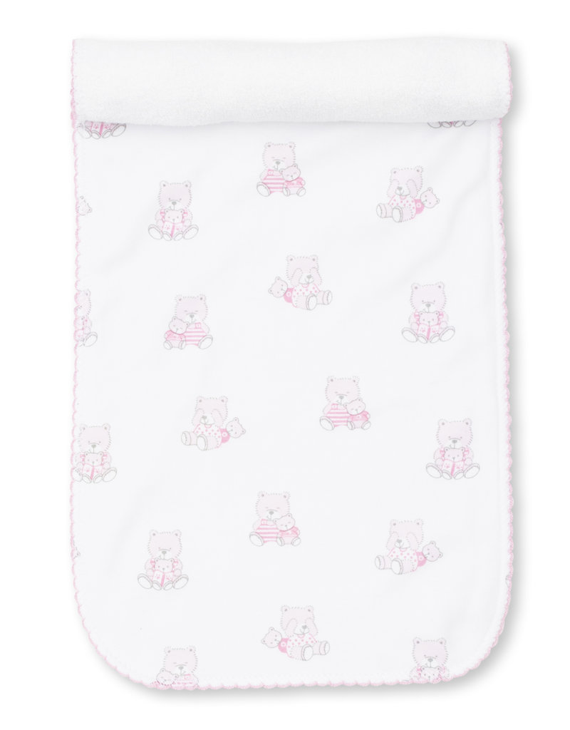 Kissy Kissy Kissy Kissy Bear Snuggles Burp- Pink