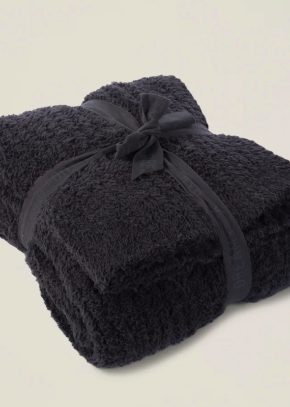 Barefoot Dreams BFD Cozychic Ribbed Throw Carbon
