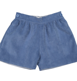 Sal & Pimenta Corduroy Lt Blue Baby Shorts