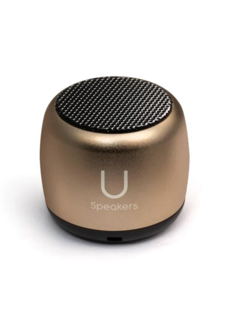 U Speaker Micro Matte Speaker- Gold