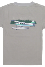 Properly Tied Properly Tied Water Landing Short Sleeved Tee in Ice Grey
