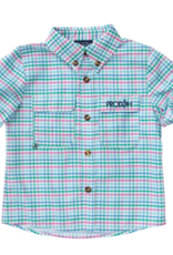 Prodoh Prodoh Boy's Founder's Fishing Shirt-All Aboard Strawberry Multi