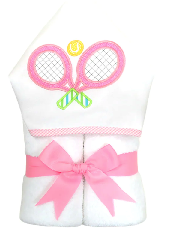 3 Marthas Pink Tennis Everykid Towel