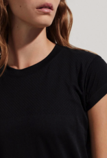 Varley Varley Jade Seamless Tee- Black