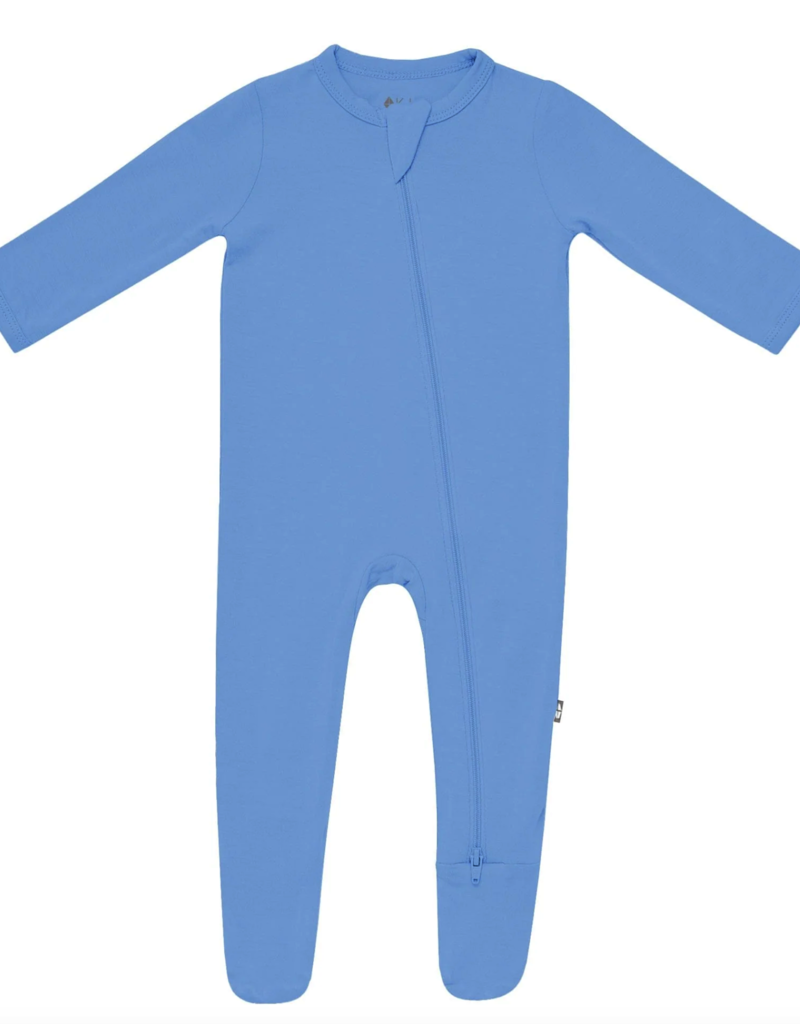 Kyte Baby Kyte Baby Zippered Footie- Periwinkle