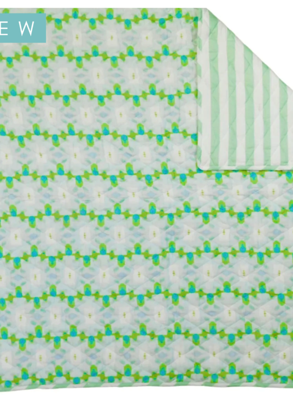 Laura Park Baby Blanket - 38"x40" - Chloe Blue