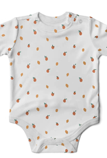 Goumikids Viscose Bamboo Organic Kids S/S Bodysuit - Citrus