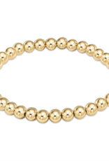 E Newton EN Extends Classic Gold 5mm Bead Bracelet